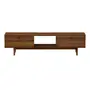 RACK 2 PORTAS DE CORRER 1,80 M X 43 CM PILOTIS - NOZES - Foto 1