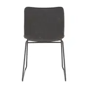 CADEIRA VISBY - PRETO/OLD PRETO - Foto 4