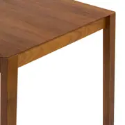 MESA DE JANTAR 1,70 M X 80 CM MASCAVO - NOZES - Foto 4
