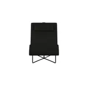 CHAISE LONGUE ALUA - PRETO/PRETO - Foto 3