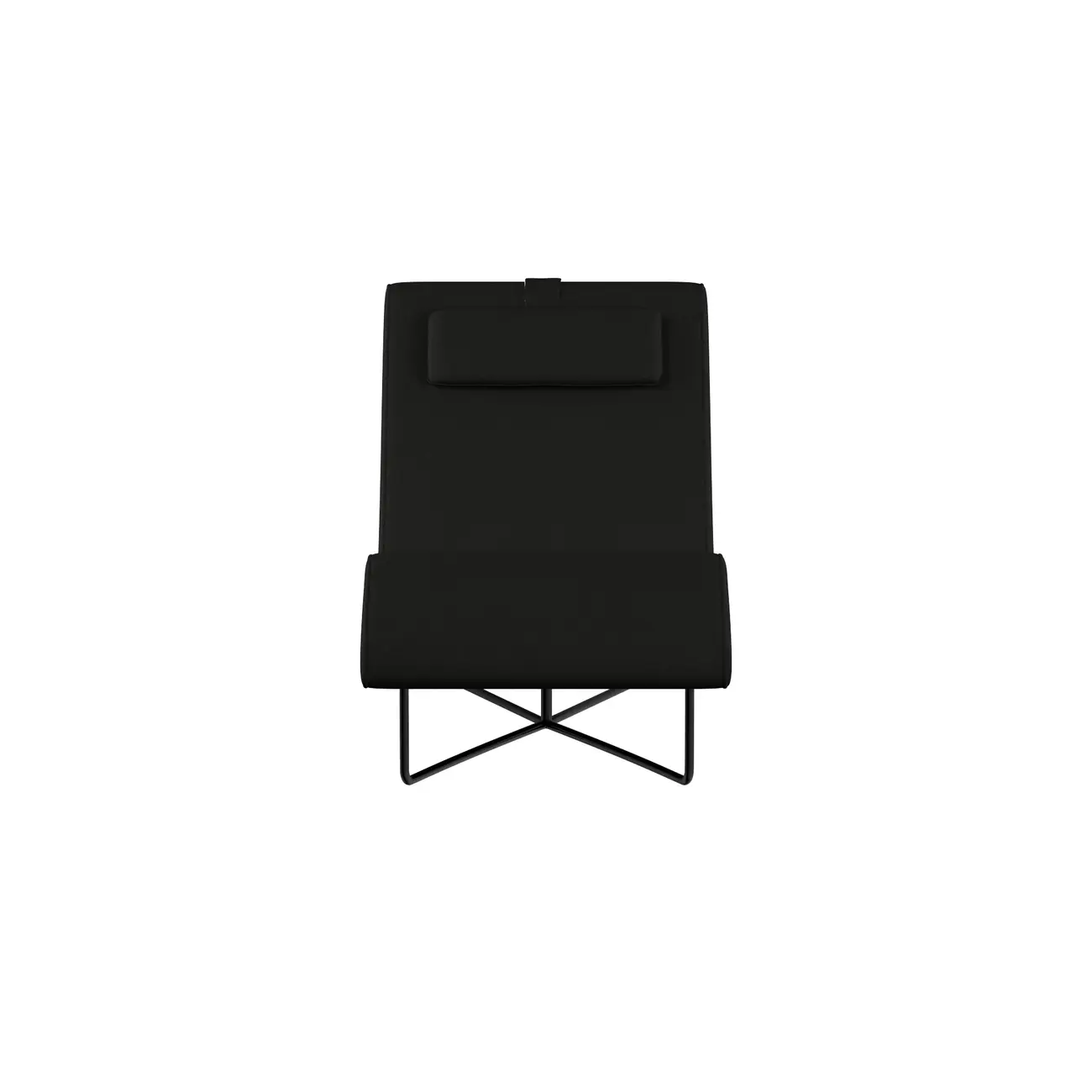 CHAISE LONGUE ALUA - PRETO/PRETO - Foto 3