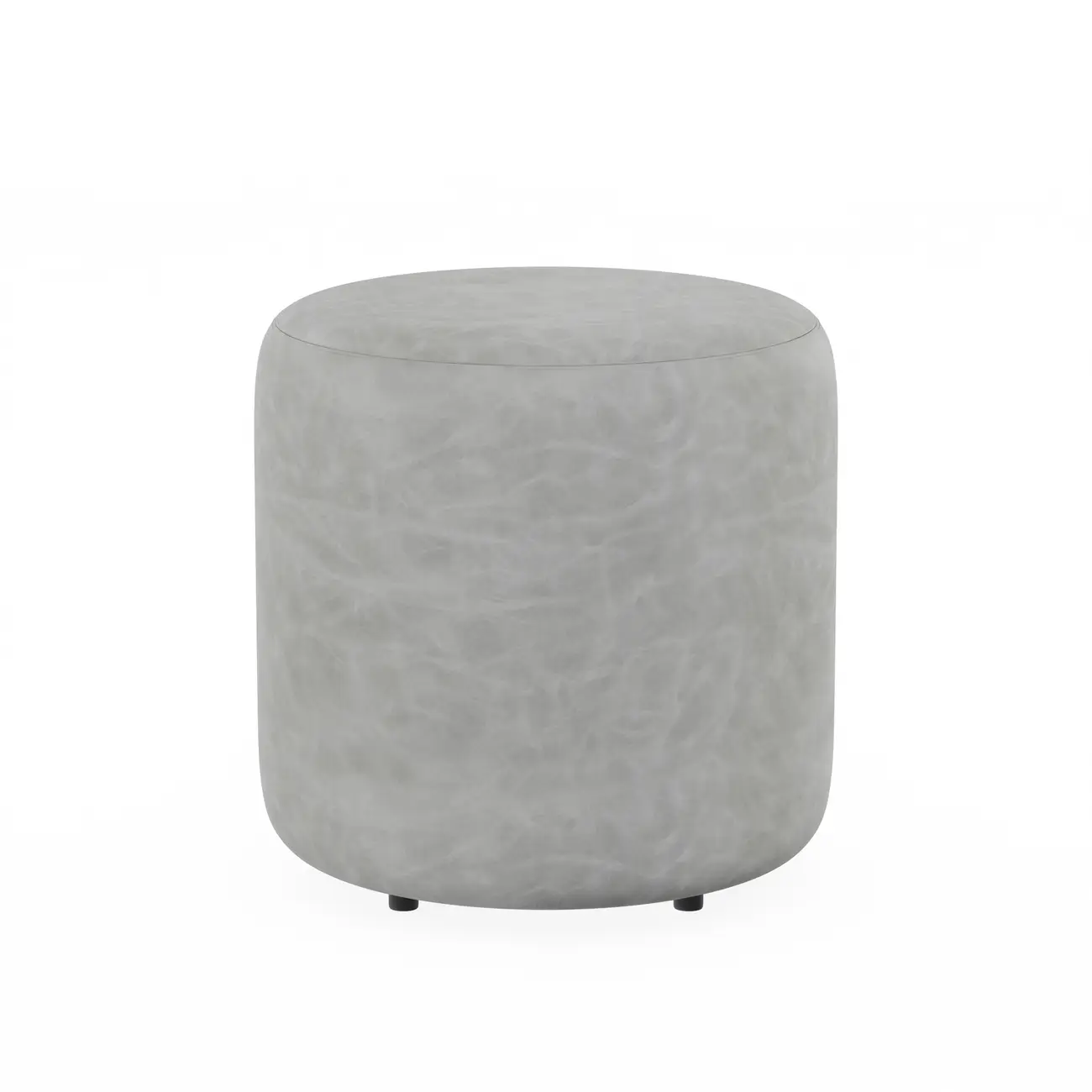 PUFF SET ROUND - CINZA - Foto 1