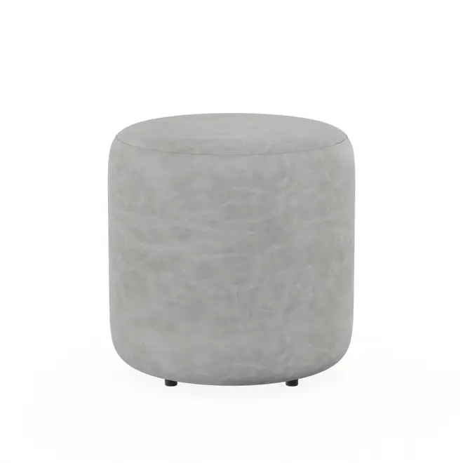 PUFF SET ROUND - CINZA - Foto 1