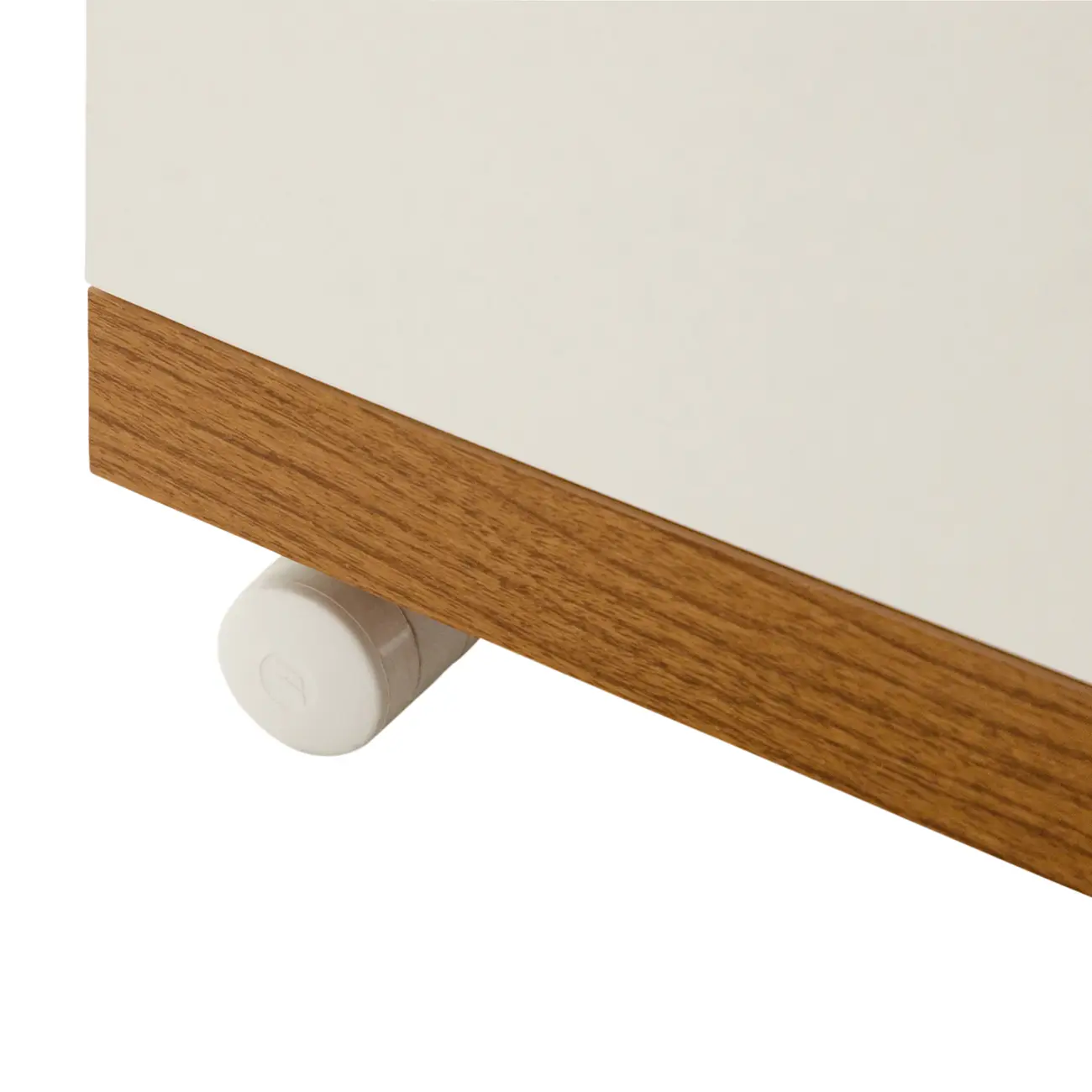 GAVETEIRO PARA ESCRITÓRIO 3 GAVETAS FIND - FREIJÓ/BRANCO - Foto 7