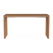 MESA DE ESCRITÓRIO 1,45 M X 60 CM FIND - FREIJÓ/BRANCO - Foto 1