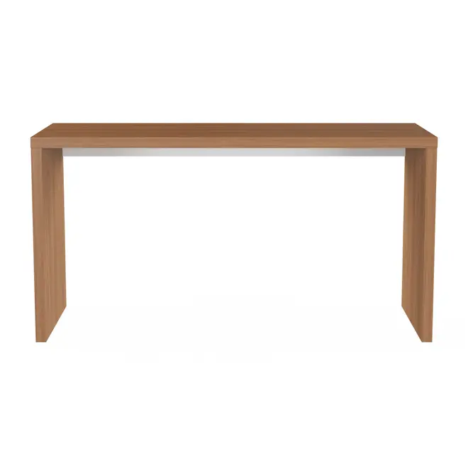MESA DE ESCRITÓRIO 1,45 M X 60 CM FIND - FREIJÓ/BRANCO - Foto 1