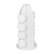 PORTA-TEMPEROS COM 8 DAY HOME - BRANCO/INCOLOR - Foto 3