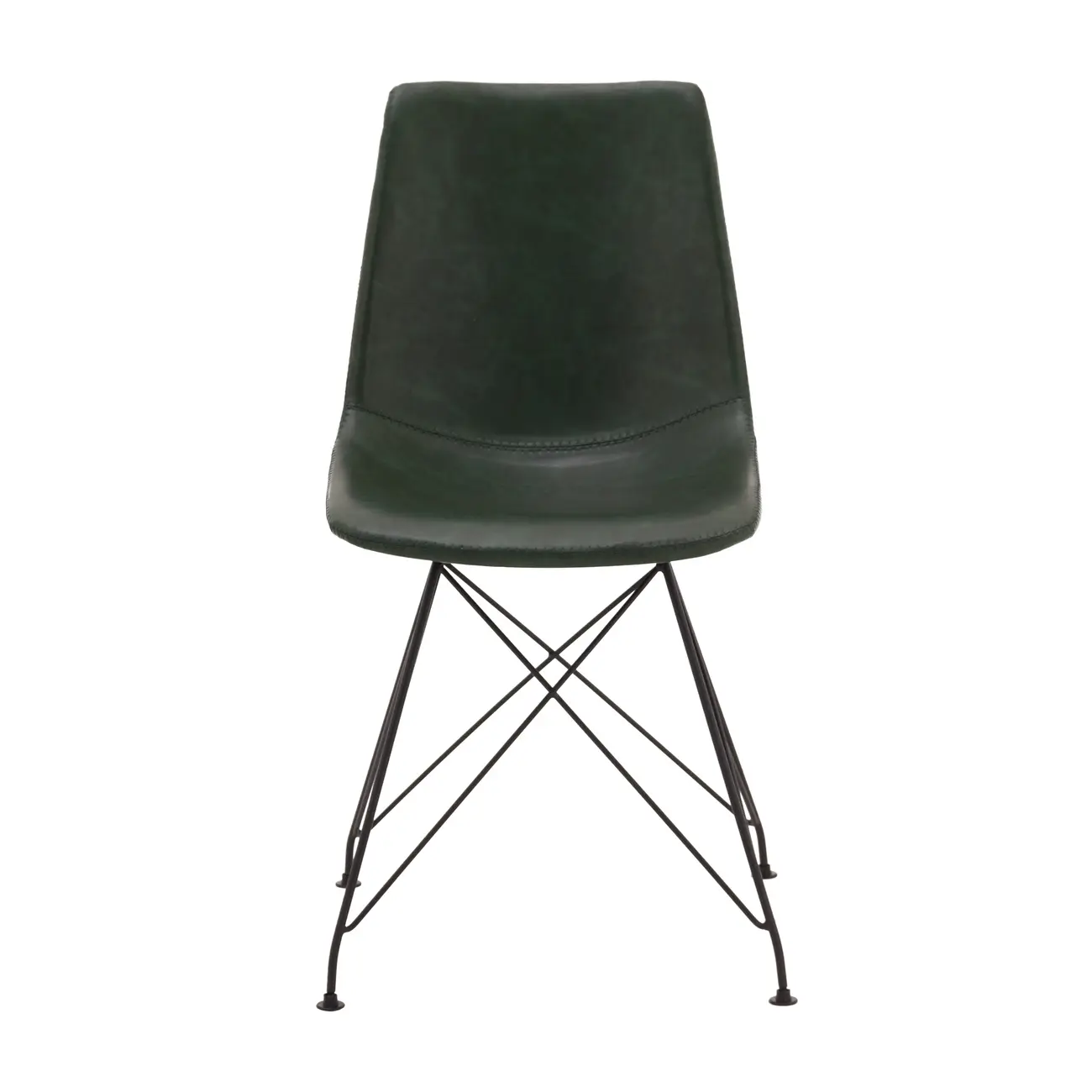 CADEIRA DE JANTAR GIPSY - PRETO/OLD GREEN - Foto 2