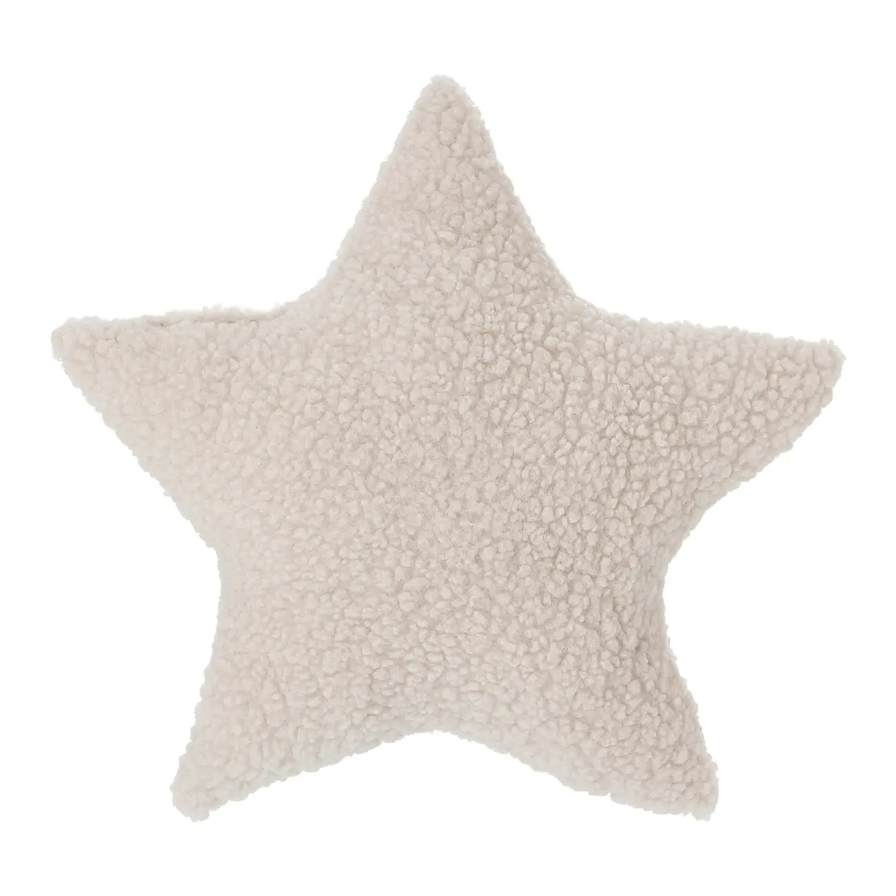 ALMOFADA ESTRELA 45 CM FINE FESTIVITY - AREIA - Foto 1