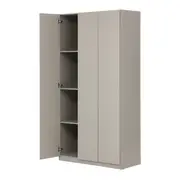 GUARDA-ROUPA 3 PORTAS 2 GAVETAS LIVE - FLANDRES - Foto 5