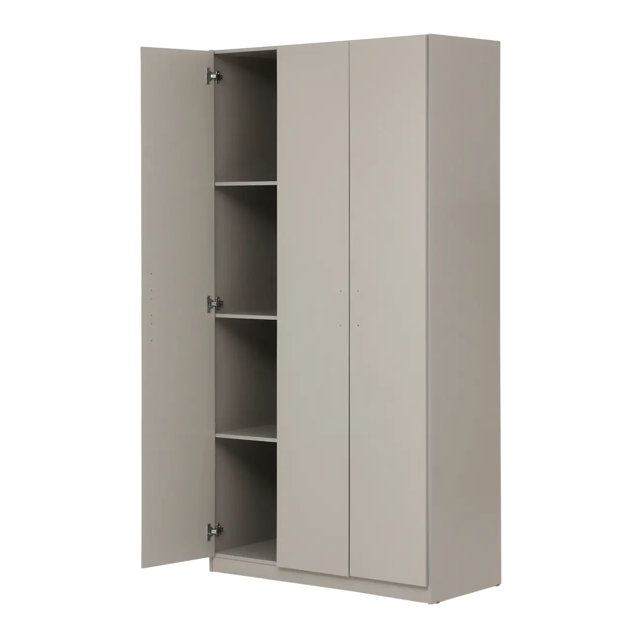 GUARDA-ROUPA 3 PORTAS 2 GAVETAS LIVE - FLANDRES - Foto 5