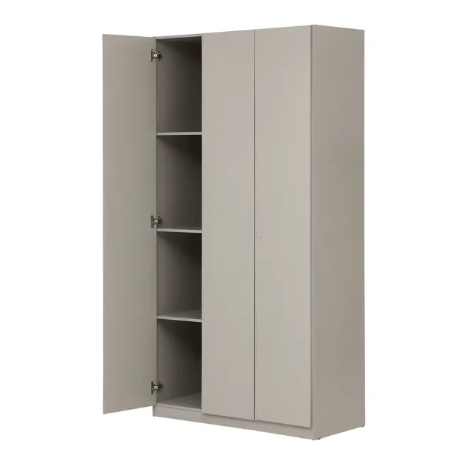 GUARDA-ROUPA 3 PORTAS 2 GAVETAS LIVE - FLANDRES - Foto 5