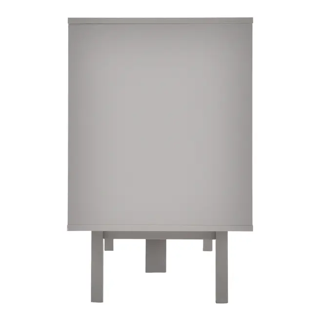 BUFFET 3 PORTAS/2 GAVETAS 1,80 M X 45 CM LITHO - ESTANHO/KONKRET - Foto 5