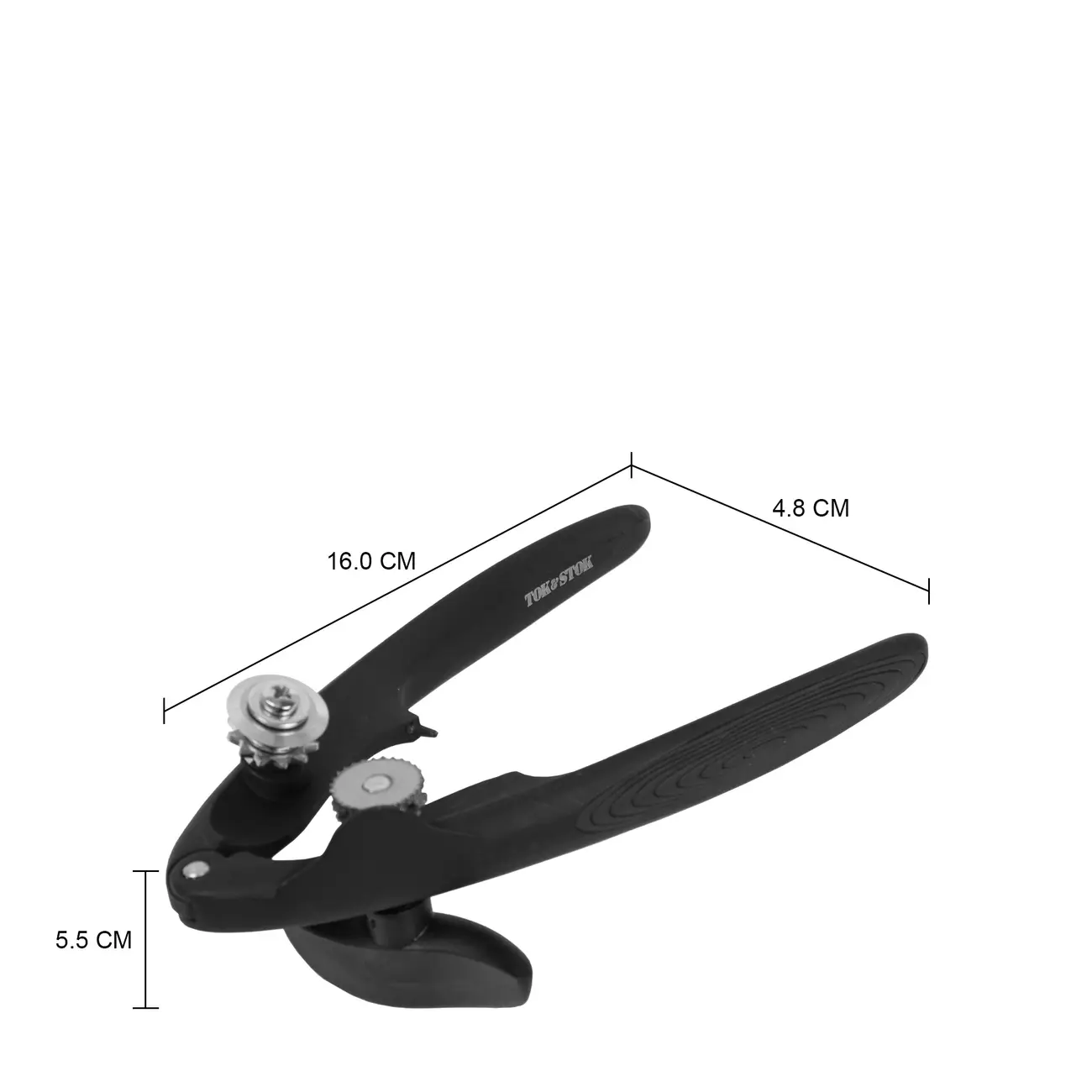 ABRIDOR DE LATA 15 CM FRATINI - PRETO - Foto 5