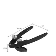 ABRIDOR DE LATA 15 CM FRATINI - PRETO - Foto 5