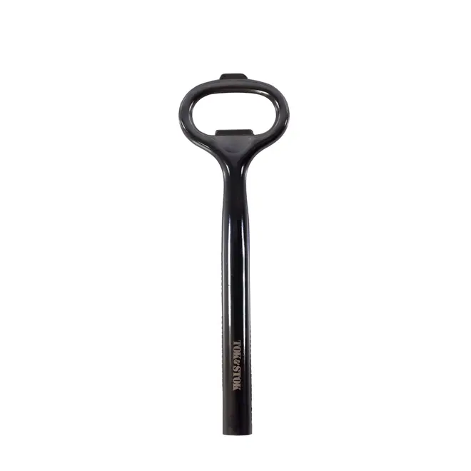 ABRIDOR DE GARRAFA 14 CM ZINSTEEL - GRAFITE/PRETO - Foto 1