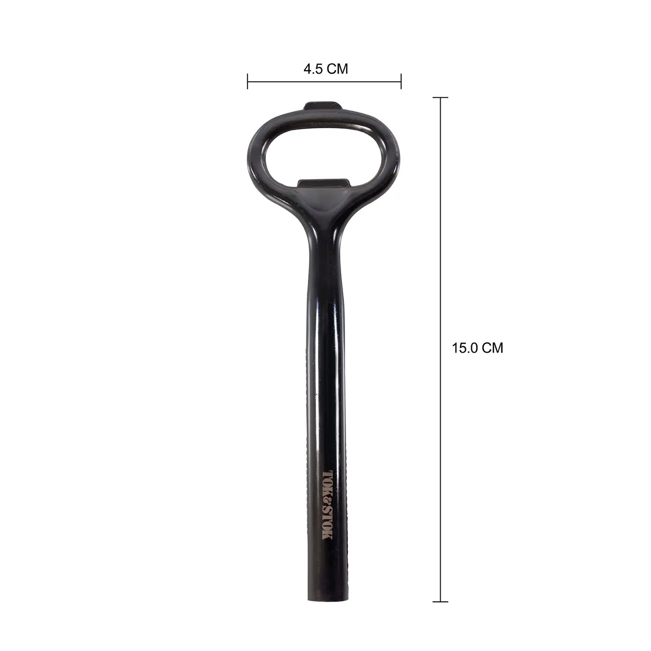 ABRIDOR DE GARRAFA 14 CM ZINSTEEL - GRAFITE/PRETO - Foto 5