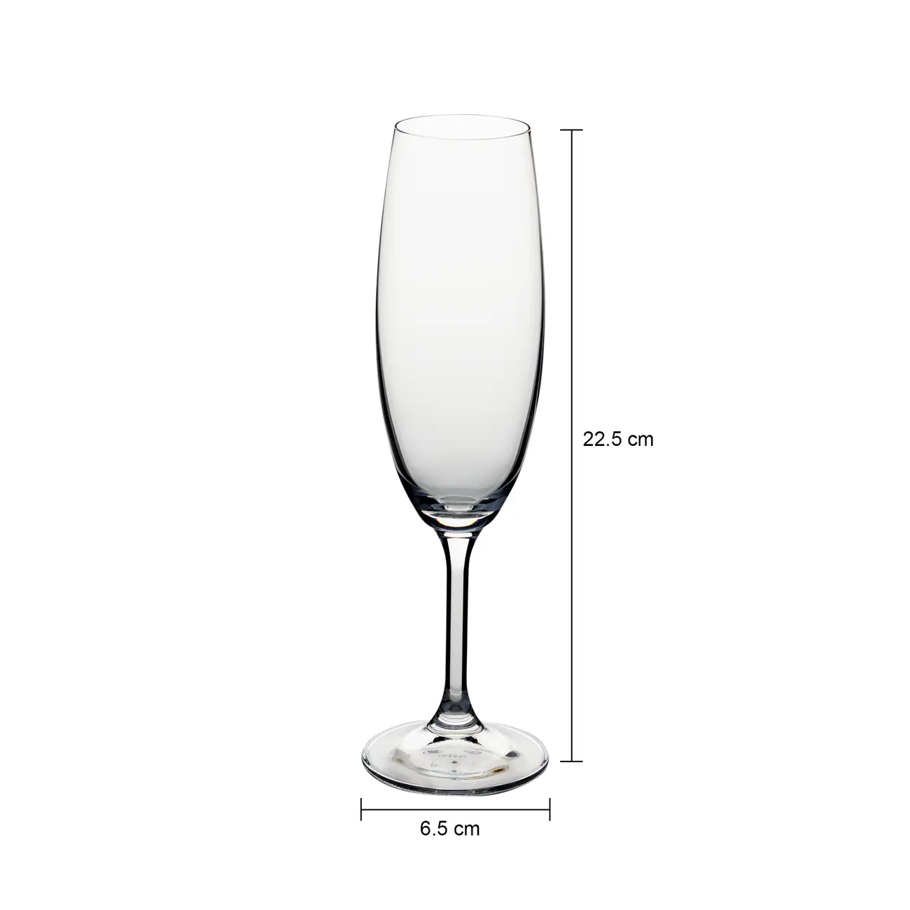TAÇA CHAMPANHE 220 ML CRISTALIUM TITAN - INCOLOR - Foto 5