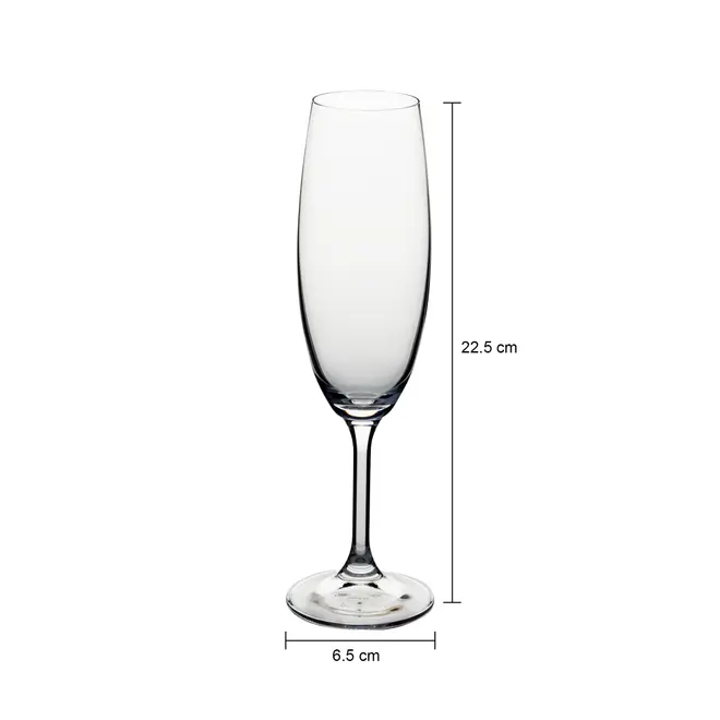 TAÇA CHAMPANHE 220 ML CRISTALIUM TITAN - INCOLOR - Foto 5