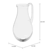 JARRA 1,1 L CRISTALIUM TITAN - INCOLOR - Foto 2
