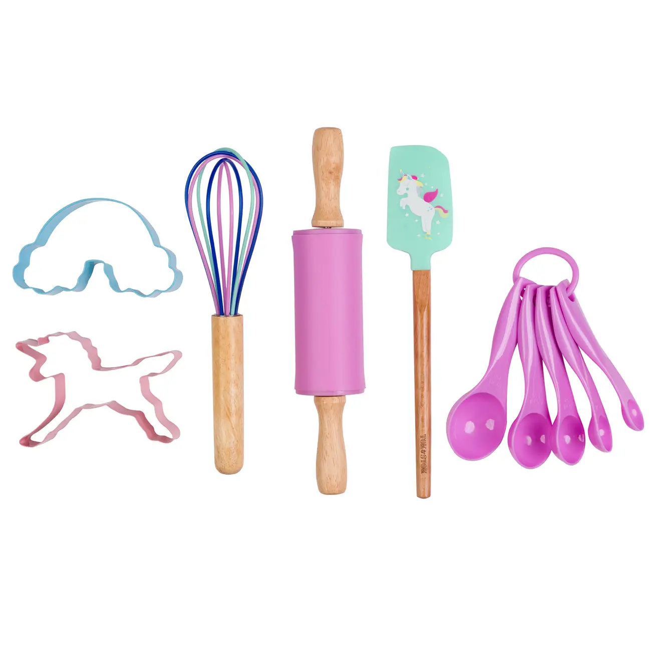 KIT PARA CONFEITAR 10 PEÇAS SILIFORM UNICÓRNIO - CORES CALEIDOCOLOR - Foto 1