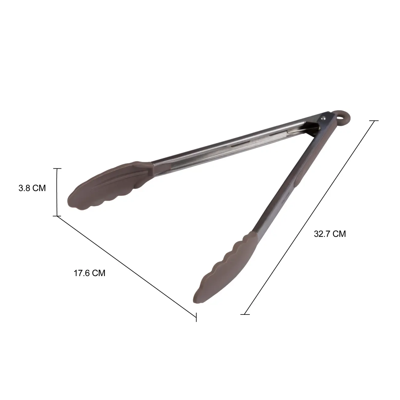 PINÇA 30 CM SILIPEG - ARGILA/INOX - Foto 5