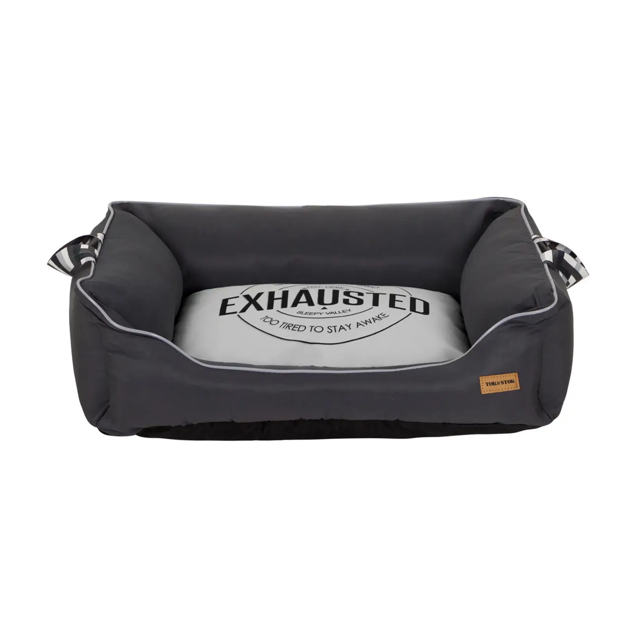CAMA PARA PET P 55 CM X 45 CM EXHAUSTED - KONKRET/CINZA - Foto 1