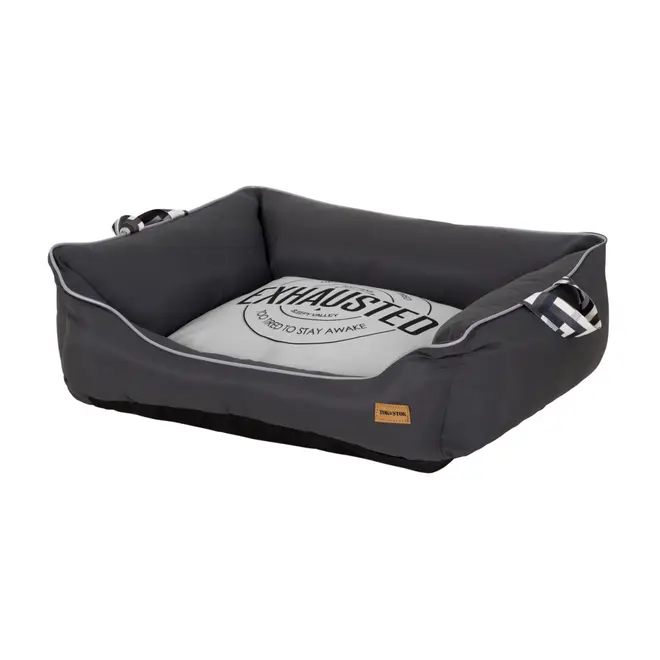 CAMA PARA PET P 55 CM X 45 CM EXHAUSTED - KONKRET/CINZA - Foto 2