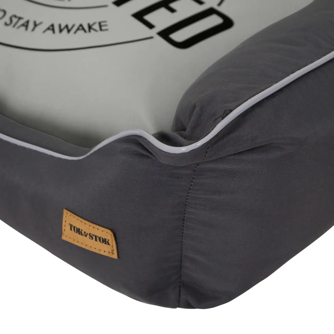 CAMA PARA PET P 55 CM X 45 CM EXHAUSTED - KONKRET/CINZA - Foto 4