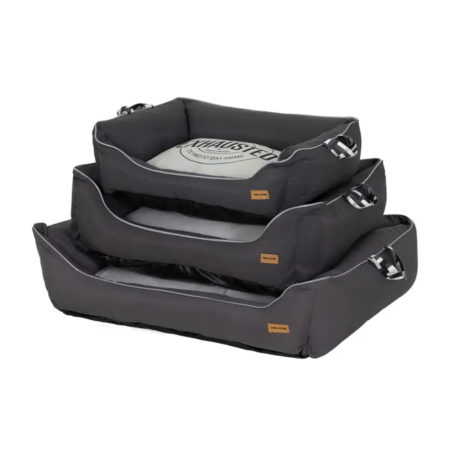 CAMA PARA PET P 55 CM X 45 CM EXHAUSTED - KONKRET/CINZA - Foto 6