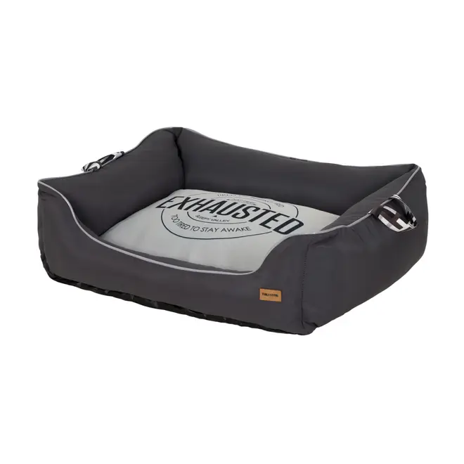 CAMA PARA PET M 65 CM X 55 CM EXHAUSTED - KONKRET/CINZA - Foto 2