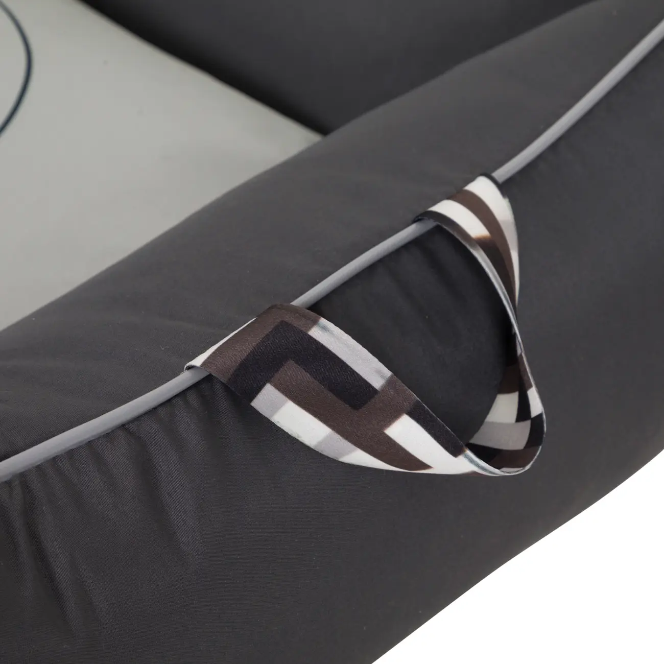 CAMA PARA PET M 65 CM X 55 CM EXHAUSTED - KONKRET/CINZA - Foto 5
