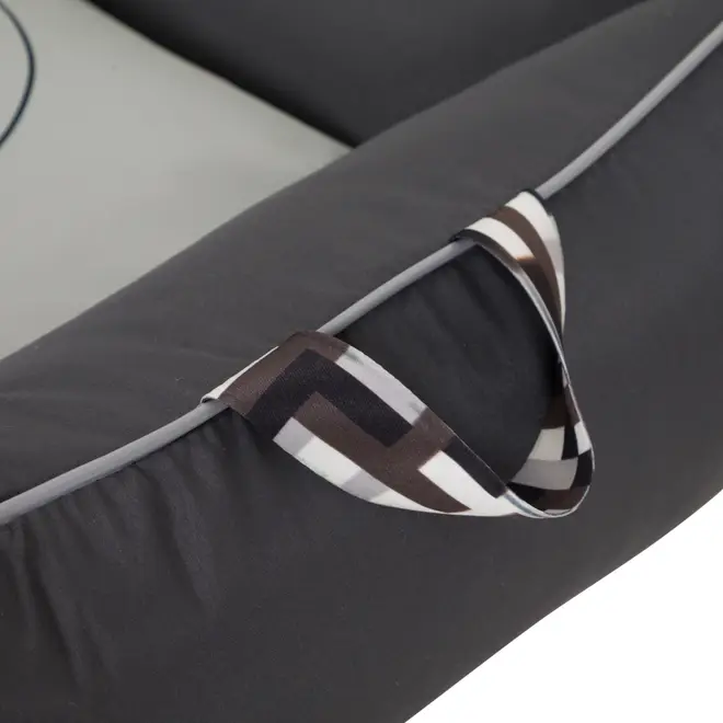 CAMA PARA PET M 65 CM X 55 CM EXHAUSTED - KONKRET/CINZA - Foto 5