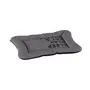 COLCHONETE PARA PET G 70 CM X 60 CM SLEEP, PLAY, EAT & REPEAT - CINZA/PRETO - Foto 1