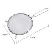 PENEIRA 14 CM HANDLING - ZINCO - Foto 3