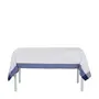 TOALHA DE MESA 1,40 M X 2,20 M MANGIAMO - AZUL/BRANCO - Foto 2