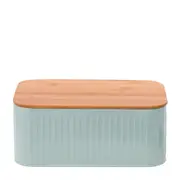 PORTA-PÃO BAMBUMIX - SÁLVIA/NATURAL - Foto 1