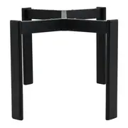 BASE DE MESA DE JANTAR OVAL TRISKEL - EBANIZADO - Foto 3