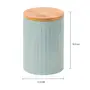 POTE HERMÉTICO 1,2 L BAMBUMIX - SÁLVIA/NATURAL - Foto 4