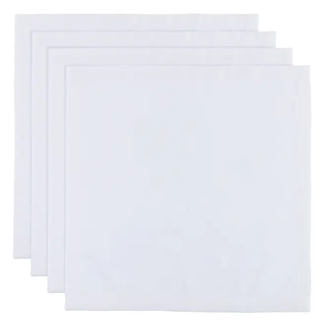 GUARDANAPO TC 40 CM X 40 CM COM 4 KIM COLOR - BRANCO - Foto 1