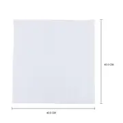 GUARDANAPO TC 40 CM X 40 CM COM 4 KIM COLOR - BRANCO - Foto 7