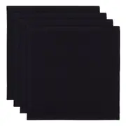 GUARDANAPO TC 40 CM X 40 CM COM 4 KIM COLOR - PRETO - Foto 1