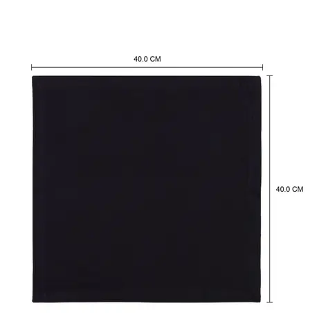 Imagem com medidas do produto GUARDANAPO TC 40 CM X 40 CM COM 4 KIM COLOR