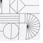 PANO DE PRATO COM 2 PORTE DORÉE - BRANCO/PRETO - Foto 3