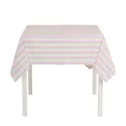 TOALHA DE MESA 1,40 M X 1,40 M PIC UP - BRANCO/CORES CALEIDOCOLOR - Foto 2