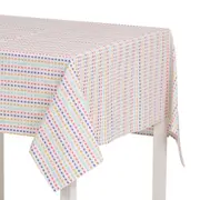 TOALHA DE MESA 1,40 M X 1,40 M PIC UP - BRANCO/CORES CALEIDOCOLOR - Foto 3