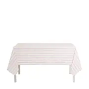 TOALHA DE MESA 1,40 M X 2,20 M PIC UP - BRANCO/CORES CALEIDOCOLOR - Foto 2