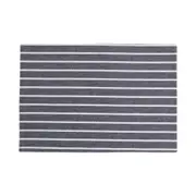 LUGAR AMERICANO TECIDO 48 CM X 33 CM RISQUIX - PRETO/BRANCO - Foto 1