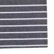 LUGAR AMERICANO TECIDO 48 CM X 33 CM RISQUIX - PRETO/BRANCO - Foto 2