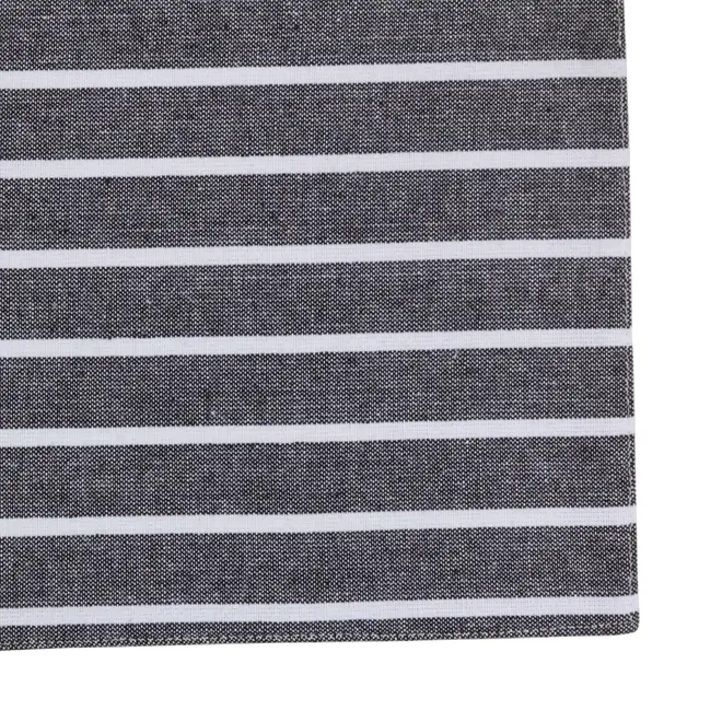 LUGAR AMERICANO TECIDO 48 CM X 33 CM RISQUIX - PRETO/BRANCO - Foto 2